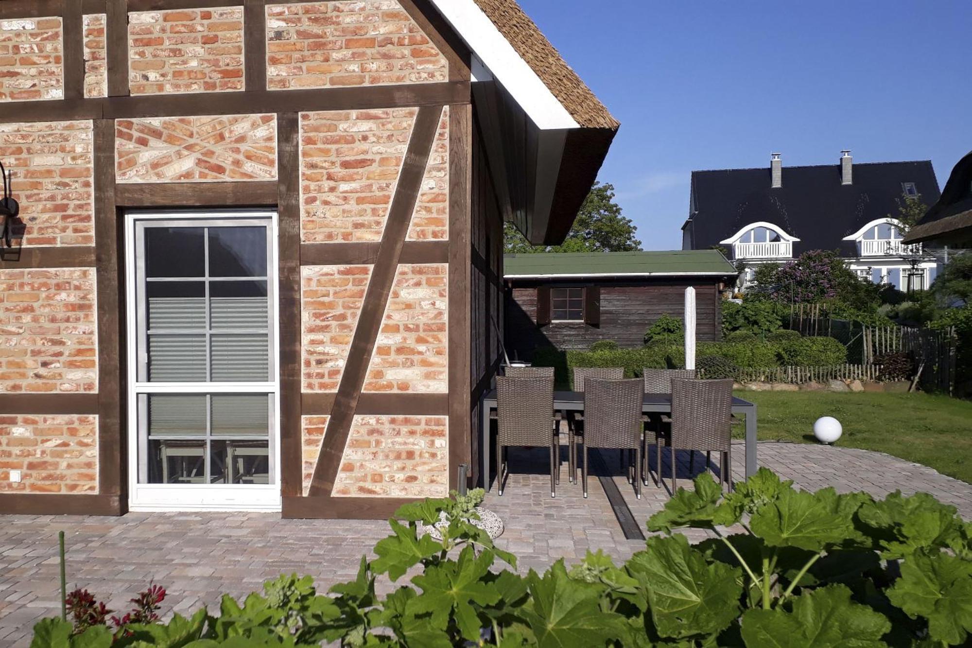 Ferienhaus Min Huesung Haus - Terrasse, Garten Gager Exterior photo
